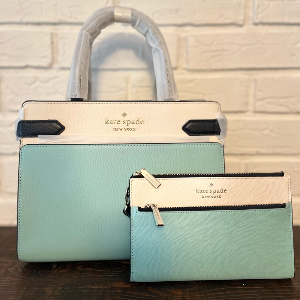 New (NWT) Kate Spade Staci bag & wallet.